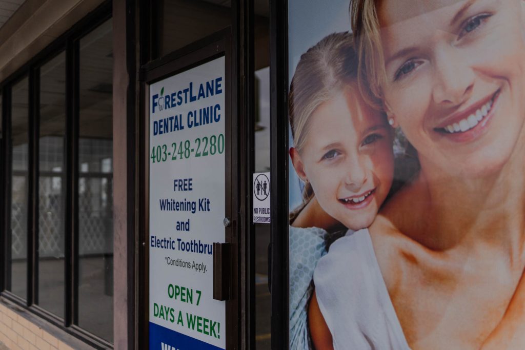 Clinic Entrance | Forest Lane Dental Clinic | Family & General Dentists | SE Calgary